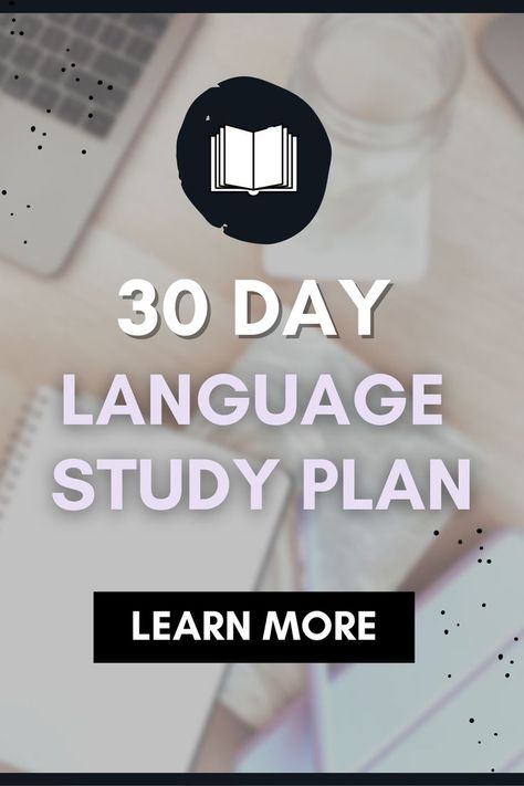 Here's a 30-day language study plan so you can learn a new language at home. Learn a new language fast! #learnalanguage #italian #learnenglish #learnspanish #learnkorean Language Study Plan, Language Learning Goals, Fun Exercises, Website Tutorial, Irish Words, German Study, Study English Language, Learning Languages Tips, Italian Language Learning