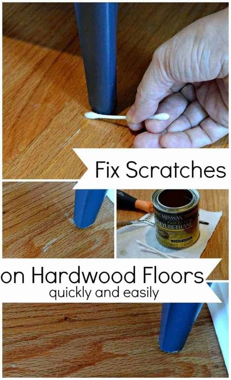 Easily Fix Scratches on Hardwood Floors | www.chatfieldcourt.com The Whoot, Flooring Ideas, Wood Laminate, Home Repairs, Décor Diy, Wood Flooring, Diy Cleaning Products, Laminate Flooring, Home Maintenance