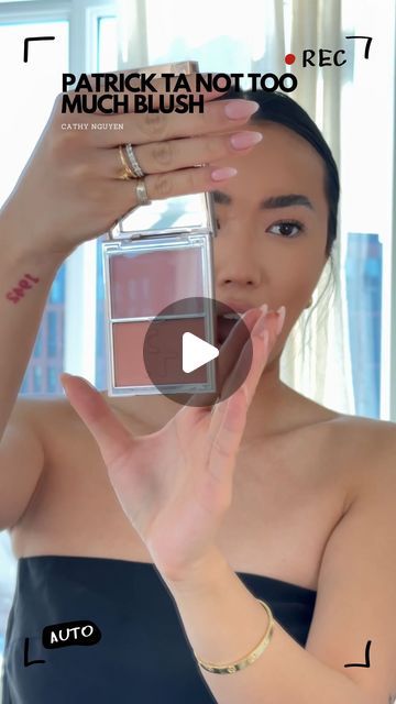 CATHY NGUYEN on Instagram: "god this shade is so good @patricktabeauty 

#patrickta #blush #creamoverpowder #blushmethod #creamblush
#powderblush #blushduo #dewyblush
#makeup #makeuptok" Patrick Ta Blush, Patrick Ta, Cream Blush, April 20, Makeup Tips, Blush, Shades, Makeup, On Instagram