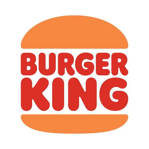 Type Only Logo, Burger King Aesthetic, Burger King Design, Burger Logo, Burger King Mascot, Burger King Social Media Design, 80s Burger King, Fast Food Logos, Picture Frame Sizes