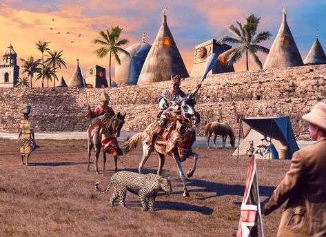 ArtStation - Old Benin Kingdom – 1892; Henry Gallwey’s Arrival Igbo Ukwu, African Civilization, Benin Kingdom, Ancient Egyptian Cities, Ancient Sumer, Egyptian People, Kemet Egypt, Ancient Scripts, Ancient Greek City