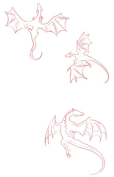 Simple Dragon Design, Dragon Tattoo Designs Simple, Small Dragon Tattoo Designs, Dragon Flash Tattoo, Simple Dragon Tattoos, Dragon Outline Drawing, Dragon Outline Tattoo, Minimalist Dragon Tattoo, Simple Dragon Tattoo