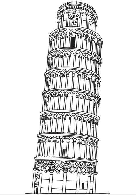 ftheday #paintin g #instaart #fanart   #sketches #arts  #arte #drawingoftheday Buildings Sketch Architecture, Lagom Design, Sticker Mockup, Pisa Tower, Pencil Sketches Easy, Cute Dragon Drawing, Self Portrait Art, Sketch Images, Easy Cartoon Drawings