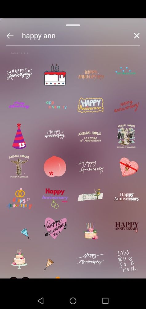 Giphy on Instagram Anniversary Gif Instagram Story, Happy Anniversary Insta Story, Happy Anniversary Ig Story Ideas, Happy Anniversary Instagram Story, Anniversary Insta Story, Instergram Story, Happy Anniversary Instagram, Anniversary Instagram Story, Insta Giphy