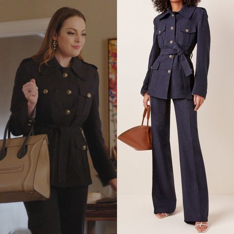 Fallon Outfits, Dynasty Fallon, Dynasty Closet, Dynasty Fashion, Dubai Office, Dynasty Outfits, Fallon Carrington, Dynasty Clothing, Classy Business Outfits