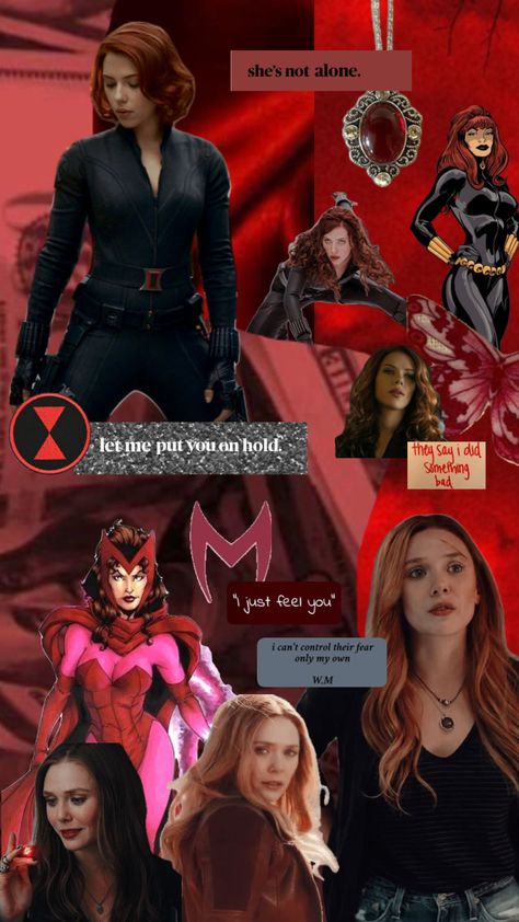 my girls :) #scarletwidow #nat #wanda #blackwidow #scarletwitch #wandanat Wanda And Natasha Wallpaper, Wandanat Wallpaper, Tfatws Wallpaper, Wanda And Natasha, Marvel Phone Wallpaper, Infinity Saga, Black Widow Natasha, Book Board, Mac Book