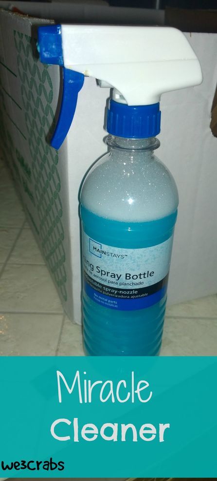 Blue Dawn Miracle Cleaner                                                                                                                                                     More Dawn Vinegar Cleaner, Vinegar Cleaner Recipe, Dawn Cleaner, Dawn Vinegar, Homemade Dryer Sheets, Diy Dryer Sheets, Miracle Cleaner, Vinegar Cleaner, Carpet Smell