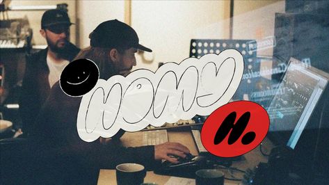 HOMY Studio on Behance Swiss Grid, Music Production Studio, Branding Photoshoot Inspiration, Production Studio, New Identity, Visual Identity Design, Portfolio Inspiration, Music Logo, Visual Branding