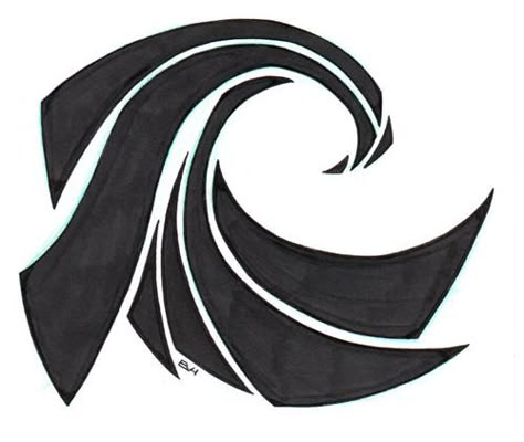 Doodle 35 – Tribal Wave | Doodle a Day Wave Doodle, Tattoo Wave, Wave Tattoos, Surf Tattoo, Geometric Wave, 16 Tattoo, Wave Tattoo, Trendy Tattoo, Mermaid Tattoos