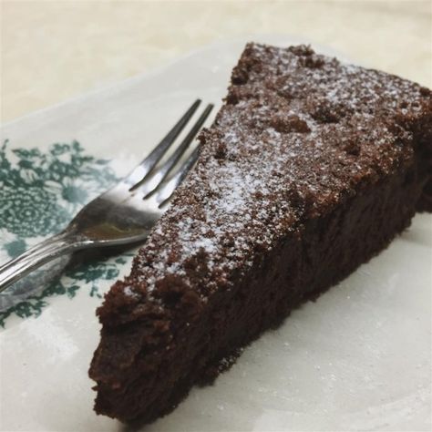 Chef John's Chocolate Decadence | "I made this for my Daughter who is gluten intolerant, and I was blown away by this decadent cake." #cakerecipes #bakingrecipes #dessertrecipes #cakes Holiday Cake Recipes, Chef John Recipes, Chocolate Decadence, Vanilla Frozen Yogurt, Chef John, Decadent Cakes, No Bake Bars, Flourless Chocolate, Köstliche Desserts