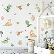 Removable Wall Decals Nursery, Dinosaur Wall Decals, Dinosaur Wall Stickers, Nursery Wall Stickers, Tree Wall Stickers, Dinosaur Wall, Removable Wall Decals, Watercolor Walls, Nursery Wall Decals