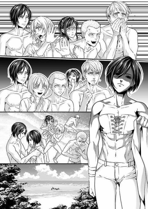 Mikasa X Eren, Sasha Braus, Aot Funny, Attack On Titan Series, Attack On Titan Comic, Eren X Mikasa, Attack On Titan Ships, Attack On Titan Funny, Eren And Mikasa