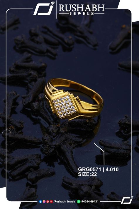 Weight:-4.010 grams Gents Ring, Gold Ring Designs, Knowledge Quotes, Ring Designs, Gold Ring, Gold Rings, Yellow Gold, Ring, Yellow