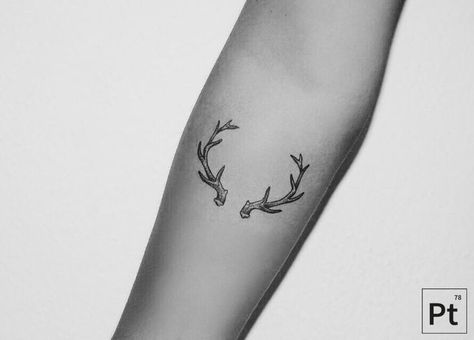 Deer Antlers Tattoo, Antlers Tattoo, Deer Horn Ideas, Deer Antler Tattoos, Deer Antler Tattoo, Reindeer Tattoo, Horn Ideas, Buck Tattoo, Tattoo Hummingbird