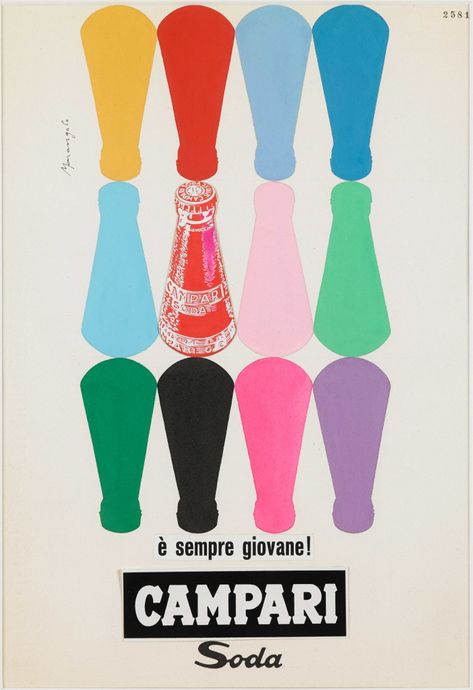 Campari Soda, Louise Fili, Foto Muro Collage, Campari And Soda, Vintage Italian Posters, Italian Drinks, Poster Graphic Design, Italian Posters, 타이포그래피 포스터 디자인