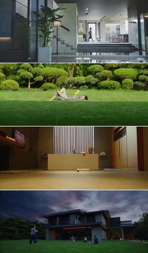 “If I had all this I would be kinder.”

Parasite | 2019 | Bong Joon-ho Parasite House Interior, Parasite Movie House, Parasite House, Parasite 2019, Park So Dam, Study Table Designs, Colorful Photography, Small House Design Plans, Conceptual Photography