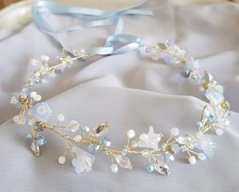 Headband Halo, خواتم خطوبة, Vine Wedding, Beautiful Tiaras, Pearl Bridal, Rhinestone Headband, Girly Accessories, Classy Jewelry, Fancy Jewellery