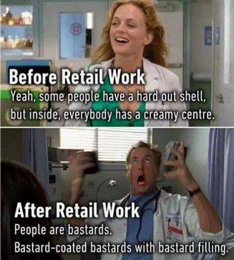 Retail Meme, Retail Humor, Pharmacy Humor, Job Humor, Workplace Humor, Service Quotes, Working In Retail, Work Memes, Have A Laugh