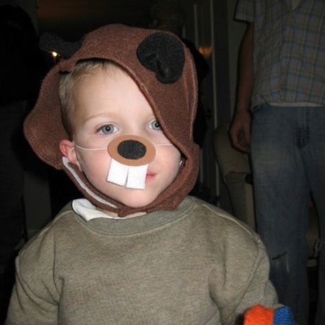 what our children will look like Beaver Costume Diy, Beaver Makeup, Mr Beaver Narnia Costume, Beaver Face Paint, Beaver Costume, Beaver Decorations, Beaver Ornament, Narnia Party, Senior Week