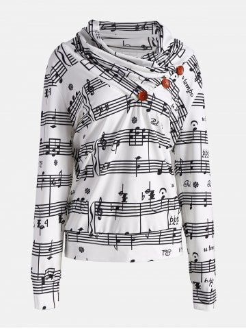 Robes Vintage, White Clothing, Cowl Neck Sweatshirt, 13 Reasons, Musical Notes, Music Fashion, Design Drawing, Dress Design, White Sweatshirt