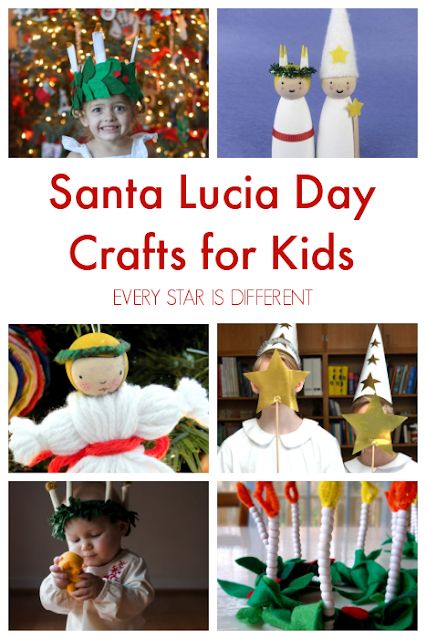 Santa Lucia Day Crafts for Kids Santa Lucia Crafts For Kids, Saint Lucia Day Crafts For Kids, St Lucia Crafts For Kids, St Lucia Day Traditions, Christmas In Sweden Crafts For Kids, St Lucia Day Crafts For Kids, La Befana Craft For Kids, St Lucia Crown, Montessori Elementary Activities