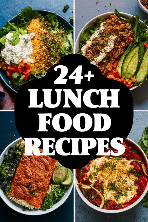 24+ Simple Lunch Food Recipes You'll Love to Make and Share!... Enjoy a collection of easy lunch recipes that are fun to make and share with friends and family. From tasty wraps to colorful salads and hearty sandwiches there's something for everyone. Perfect for meal prep or quick bites these dishes will make lunchtime exciting and delicious. Try them today!... https://ostrali.com/foodr/lunch-food-recipes No Sandwich Lunch Ideas For Adults, Lunch Food Recipes, Caprese Pasta Salad Recipes, Hearty Sandwiches, Great Lunch Ideas, Quick Bites, Simple Lunch, Make Ahead Lunches, Lunch Food