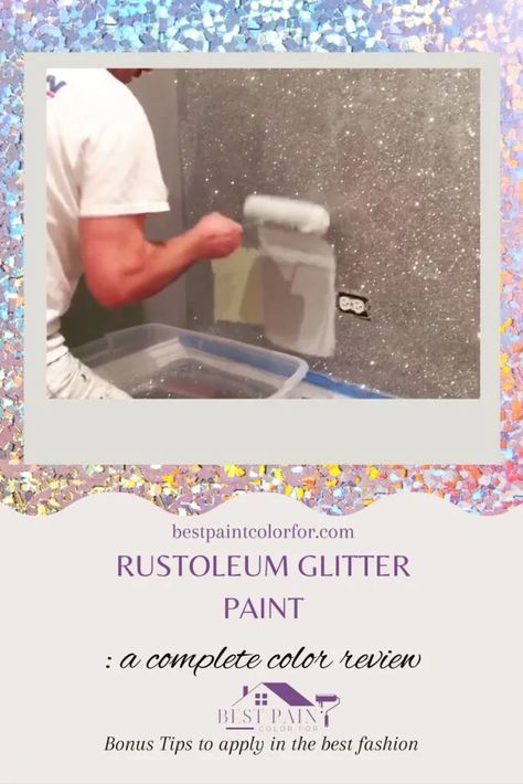 So, I’ve just tried the brand-new bucket of Rustoleum Glitter paint, I’d like to talk to you about applying glitter paint to your walls. Off White Paint Colors, Glitter Paint Additive, Sage Green Paint Color, Paint Color Guide, Glitter Paint For Walls, Sage Green Paint, Review Tips, Painting Tile Floors, Off White Paints