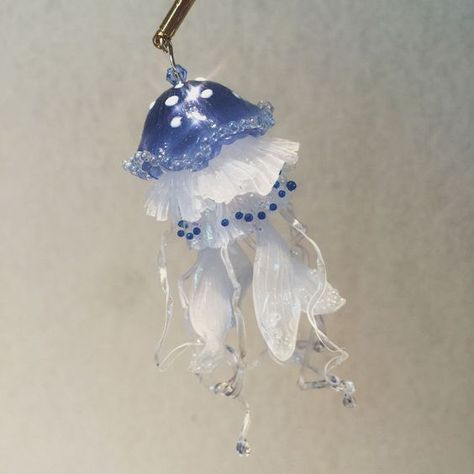 Jellyfish Earrings, Magical Jewelry, Blue Gift, Earrings Blue, Fantasy Jewelry, Jewelry Inspo, Character Outfits, Pretty Jewellery, Jellyfish