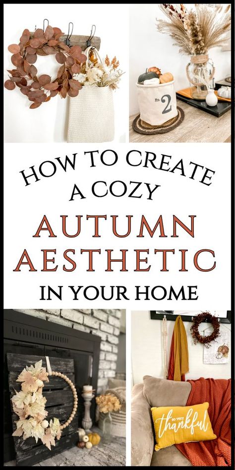 If you love modern farmhouse style decor with a splash of cozy rustic to use for your fall decor, keep reading! Below you’ll see how I created a cozy autumn aesthetic in my home, on a budget, in modern farmhouse style. Get some creative and unique autumn decorating ideas for the home! I'm always looking simple fall decor on a budget, & I'd love to shared how I did it! Check out these modern farmhouse fall decor ideas for the home! Fall Home Decor Simple Fall Farmhouse Decor, Cozy Fall Apartment Decor, Simple Fall Home Decor, Farmhouse Fall Decor Ideas For The Home, Fall Decor Ideas Living Room, Fall Decorating Ideas For The Home, Fall Decor Ideas For The Home Farmhouse, Simple Fall Decor Ideas For The Home, Fall Wall Decor Ideas