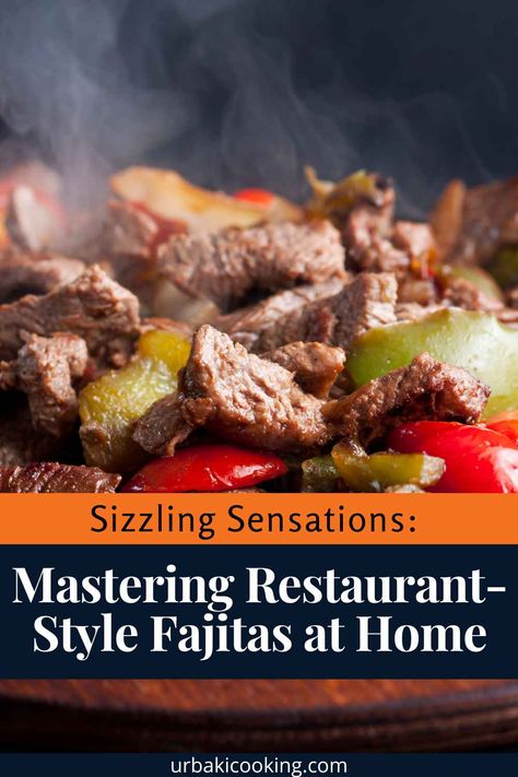 Welcome to the tantalizing world of restaurant-style fajitas, where sizzling flavors, vibrant colors, and mouthwatering aromas come together to create an unforgettable dining experience. Fajitas, a Tex-Mex classic, have captured the hearts and taste buds of food enthusiasts all over the world. And now, you have the opportunity to bring this culinary delight straight to your own kitchen. Restaurant-style fajitas are renowned for their signature sizzle and the interactive dining... How To Make Fajitas, Oven Fajitas, Beef Fajita Recipe, Mexican Fajitas, Fajita Seasoning Recipe, Fajita Seasoning, Fajita Recipe, Mexican Recipes, Mexican Dishes