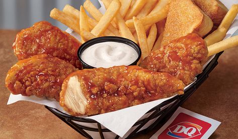 Chicken Strip, Cheese Restaurant, Ranch Dipping Sauce, Food Innovation, Ranch Recipe, Fast Food Menu, Burger Restaurant, Sweet Heat, Glazed Chicken