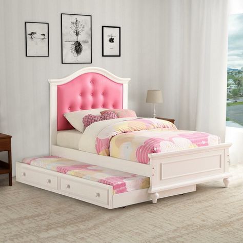 Kids beds are available in a huge variety of shapes, colors and sizes, and it can be tough to figure out which piece is right for your child's room. While the look of the bed – the shape, color and design details – will be what you notice first, the underlying materials, construction and safety features matter more than looks.Here's what to consider when you select a kids bed, and how to choose the best bed for your child's needs. Trundle Bed With Storage, Twin Trundle Bed, Twin Size Bed, Bed With Trundle, Twin Platform Bed, Twin Bed Sets, Twin Size Bedding, Trundle Bed