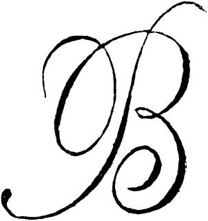 Decorative Letter B | ClipArt ETC Fancy Letter B, Cursive B, B Calligraphy, Logo Monogramme, The Letter B, Cursive Alphabet, Alfabet Letters, Fancy Letters, B Tattoo