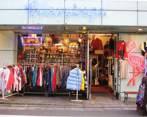 Japan Thrift, Cool Clothing, Vintage Clothing Store, Vintage Clothing Stores, Japan Trip, Vintage Thrift, Thrift Shop, Clothing Vintage, Japanese Vintage