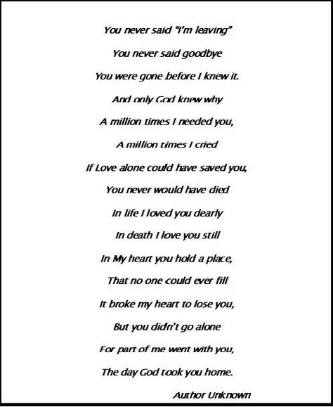 You Never Said 'I'm Leaving' You Never Said 'Goodbye' poem Leaving Poems, Positive Prayers, Never Said Goodbye, Goodbye Poem, Pet Poems, Dog Poems, Dogs Training, Pet Remembrance, Angel Cat