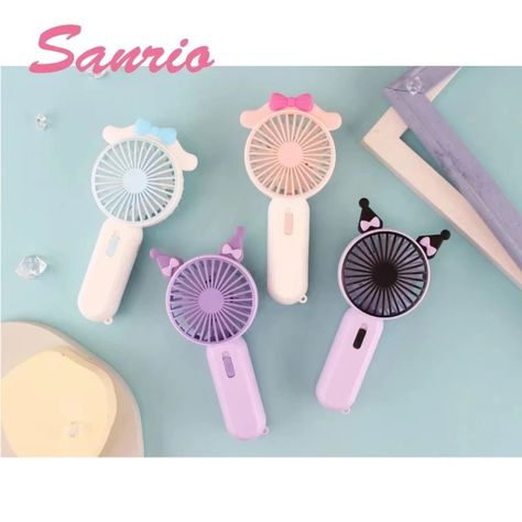 Just found this amazing item on AliExpress. Check it out! $6.18 | Sanrio Genuine new Hello Kitty Anime Handheld mini  fan Cute Cartoon my melody Cinnamoroll  Portable USB charging two speed fa Kitty Anime, My Melody Cinnamoroll, Melody Cinnamoroll, Small Fan, Mini Fan, Portable Fan, Hand Held Fan, For Lash, My Melody