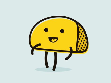 Happy taco by Inge Lemahieu Taco Character, Happy Taco, Taco Tuesday, Global Community, Tacos