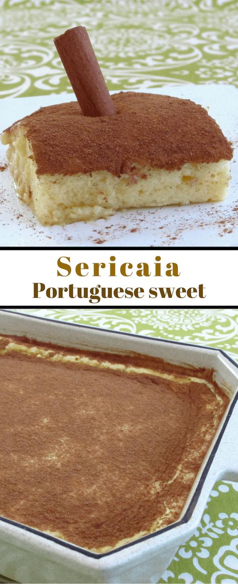 Sericaia 'Portuguese sweet' | Food From Portugal Portuguese Dessert Recipes, Portuguese Sweet Bread, Portugal Food, International Desserts, Portuguese Desserts, Portuguese Cuisine, Portuguese Food, Mousse Recipes, Portuguese Recipes