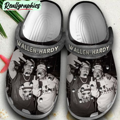 Hardy Singer Music Morgan Wallen Music Classic Crocs For Men Women Check more at https://www.reallgraphics.com/product/hardy-singer-music-morgan-wallen-music-classic-crocs-for-men-women Morgan Wallen Music, Funny Slippers, Lip Logo, Crocs Crocband, Crocs Clogs, Clog Slippers, Morgan Wallen, Unique Prints, Shoes Comfortable