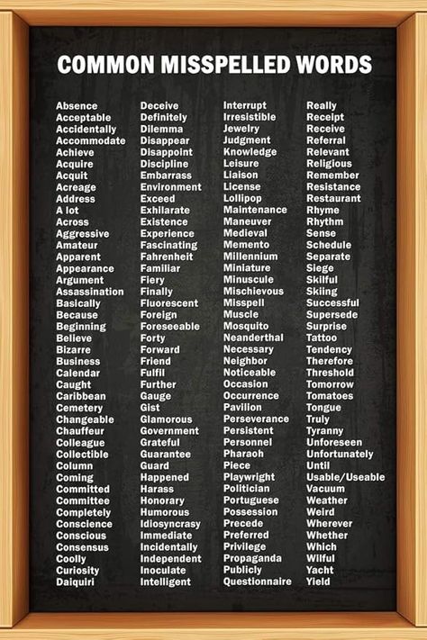 Amazon.com: Punctuation Grammar and Writing Classroom English Class Posters Depth Of Knowledge Lit Literary Terms Library Decorations High School Teacher Home Chart Speech Cool Wall Art Print Poster 12x18 : Office Products Common Misspelled Words, Classroom English, Writing Classroom, Library Decorations, Writing Reference, Commonly Misspelled Words, Believe Tattoos, Grammar English, Literary Terms