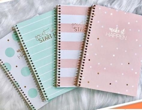 Pastel Notebook, Escuela Diy, School Suplies, Cute School Stationary, Kawaii School Supplies, School Tool, Study Stationery, Cool School Supplies, School Materials