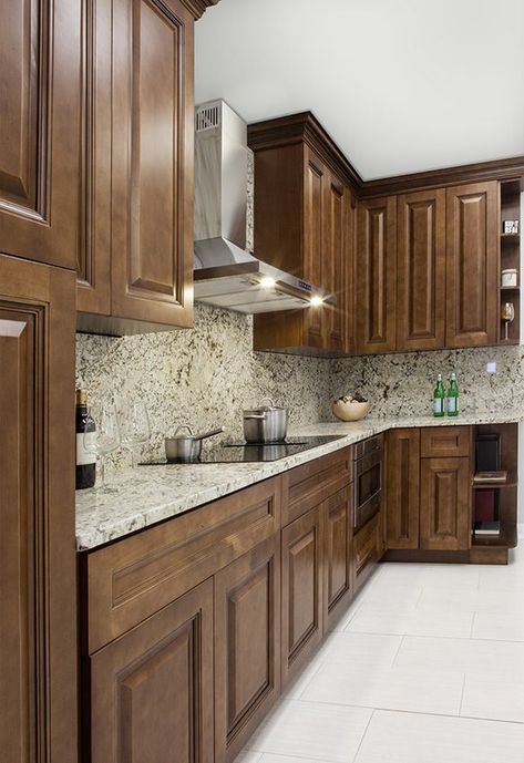 Frameless Kitchen Cabinets, Solid Wood Kitchen Cabinets, Kitchen Cabinet Kings, Wooden Kitchen Cabinets, Frameless Cabinets, Online Kitchen Cabinets, Solid Wood Kitchens, Kabinet Dapur, Oak Kitchen Cabinets