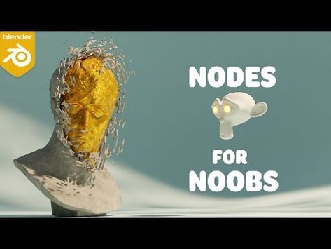 Power of Nodes in Blender - YouTube Blender Background, Blender Artwork, Blender Tips, Geometry Nodes, 3d Things, 3d Modeling Tutorial, Blender Tutorial, 3d Tutorial, 3d Modelle