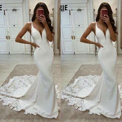 Wedding Dress Slim Fit, Strappy Wedding Dress, Slim Fit Wedding Dresses, Slim Wedding Dresses, Wedding Dresses Off Shoulder, Wedding Dress Detachable Skirt, Wedding Dress Fishtail, Wedding Dresses Boho, Fishtail Wedding Dress