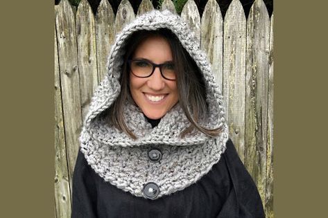 Crochet Cowl Crochet Pattern Free, Hooded Cowl Crochet Pattern, Crochet Lamb Pattern, Printable Crochet Patterns, Hooded Cowl Scarf, Graphic Crochet, Crochet Hooded Cowl, Cowl Crochet Pattern, Church Newsletter