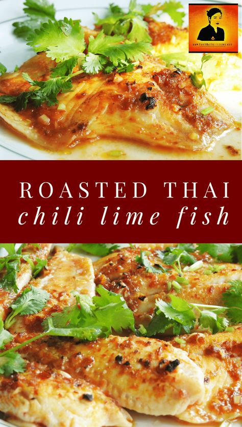 Tile Fish Recipe, Chili Lime Fish, Thai Fish Recipe, Healthy Thai Recipes, Thai Fish, Asian Fish Recipes, Cod Fish Recipes, Vegetables Rice, White Fish Recipes