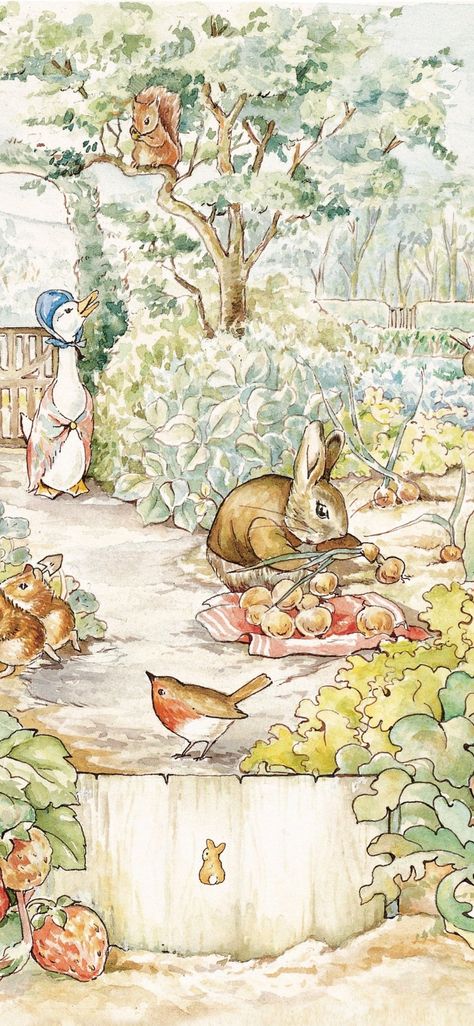 ['#printable', '#illustrations', '#art', '#design', '#creative', '#drawing', '#digitalart', '#artwork', '#graphicdesign', '#print'] Beatrix Potter Illustrations Printable, Peter Rabbit Art, Peter Rabbit Wallpaper, Peter Rabbit Illustration, Beatrix Potter Illustrations, Rabbit Wallpaper, Bear Watercolor, Flowers Frame, Floral Signs