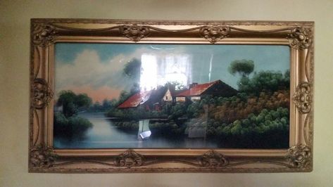 reverse painting on glass - 1800s | Collectors Weekly Reverse Painting On Glass, Reverse Glass Painting, Reverse Painting, Pearl Paint, Painting On Glass, Gut Healing, Artist Names, Glass Painting, The Collector