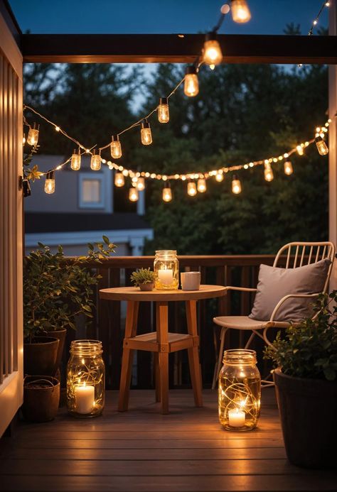 15 Budget-Friendly Small Patio Ideas You’ll Love 3 Tiny Patio Ideas, Ideas For Small Patios, Balcony Makeover Ideas, Cozy Porches, Tiny Patio, Small Patio Ideas, Small Back Porch Ideas, Balcony Makeover, Small Patios