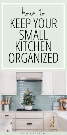 Practical ways to keep your kitchen organized. How to organize your entire kitchen on a budget. How to keep your kitchen organized when it's always messy. How to organize your small kitchen when it's a mess. Kitchen organization essentials. Ikea kitchen organization hacks Organize A Small Kitchen, Glass Upper Cabinets, Small Kitchen Layouts, Small Kitchen Organization, Diy Kitchen Renovation, Space Saving Kitchen, Remodeling Kitchen, Office Office, Ikea Kitchen